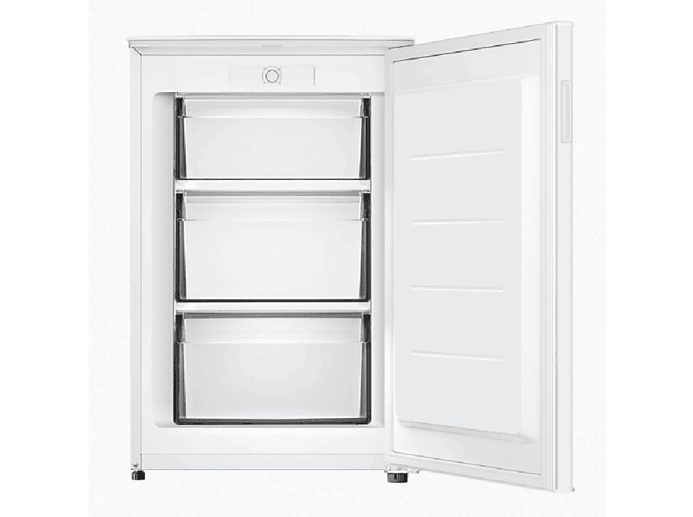 Candy CUQS 58EW fehér, egyajtós, Hűtő:L, Fagyasztó:85L, fagyasztószekrény