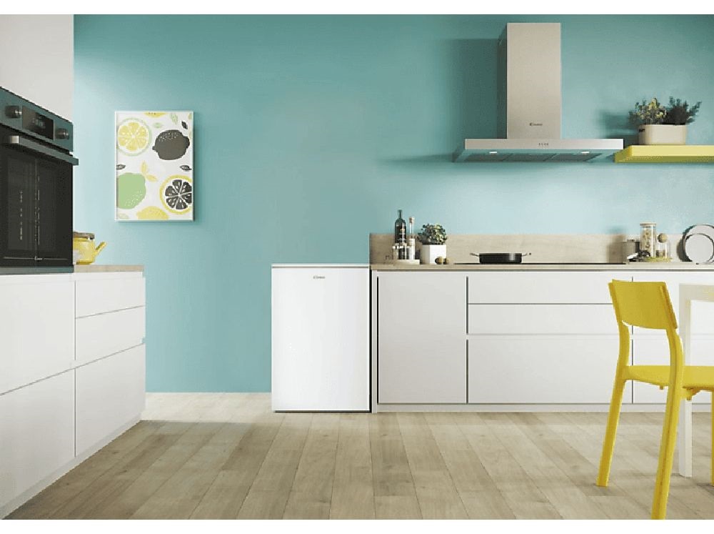 Candy CUQS 58EW fehér, egyajtós, Hűtő:L, Fagyasztó:85L, fagyasztószekrény