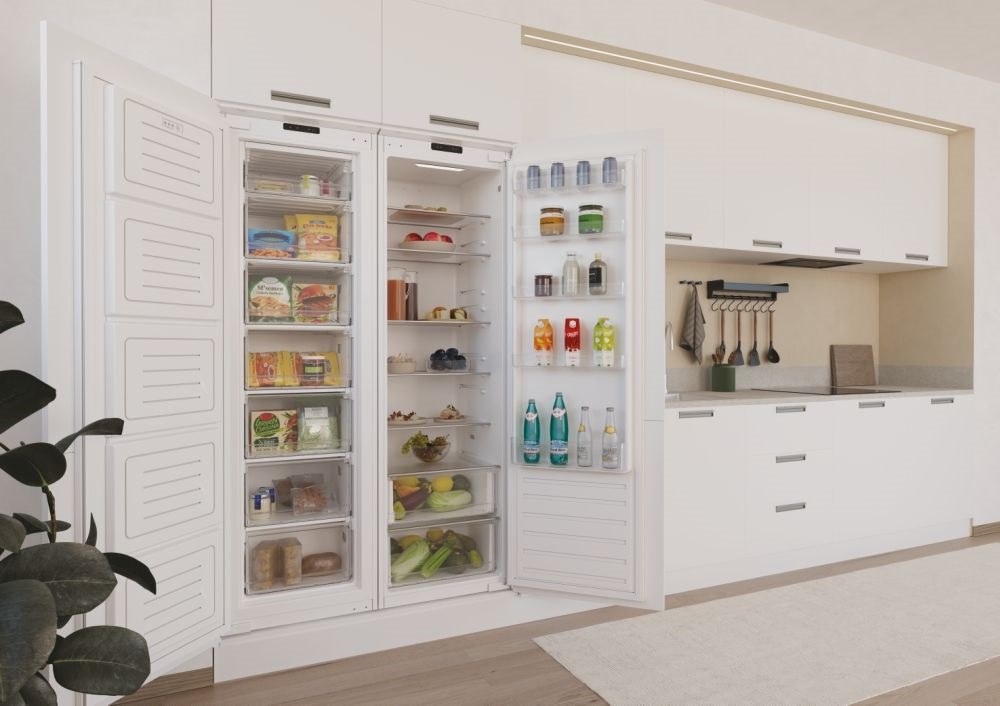 Candy CUS518EW fehér, Fagyasztó:204L, fagyasztószekrény