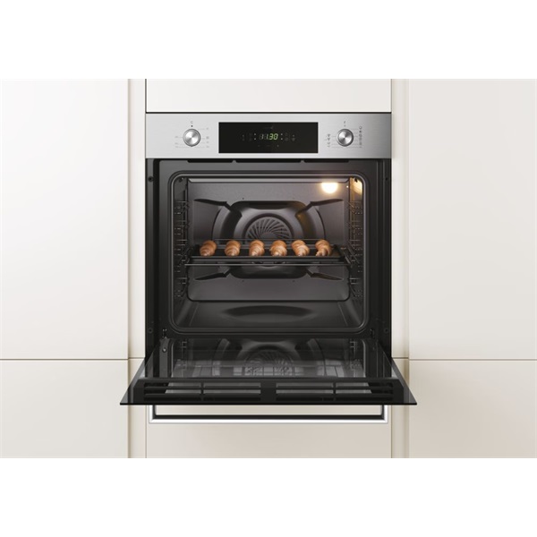 Candy FCP825XL E0/E fekete-inox beépíthető sütő