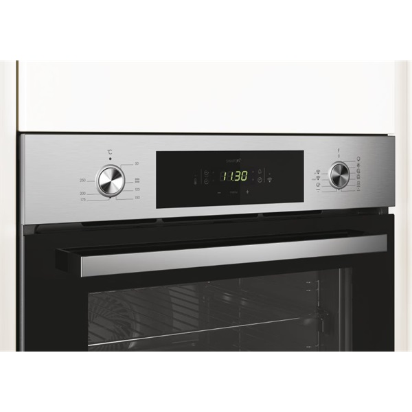 Candy FCP825XL E0/E fekete-inox beépíthető sütő