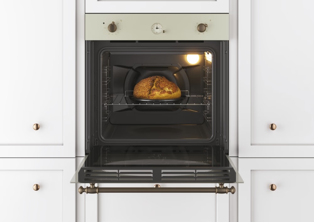Candy FCR 824 BA/E fehér, beépíthető, sütőtér: 70L, grill, légkeverés, sütő