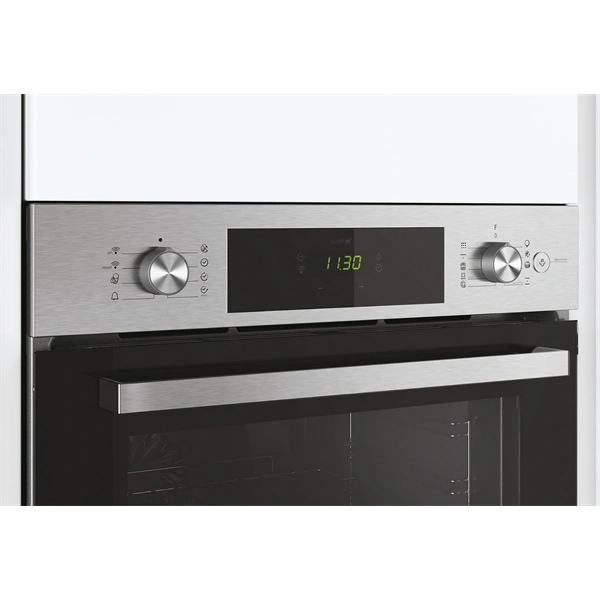 Candy FCTS886XL inox, beépíthető, sütőtér: 70L, grill, légkeverés, pirolitikus, sütő (Újszerű)