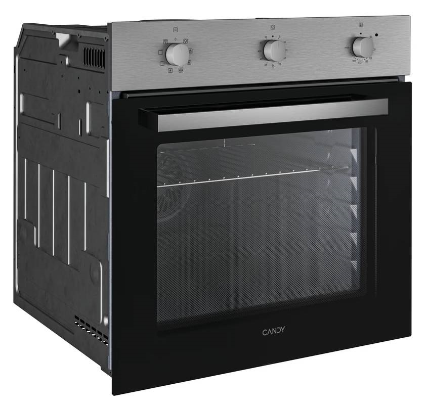 Candy FIDC X602/CA inox, beépíthető, sütőtér: 65L, légkeverés, sütő