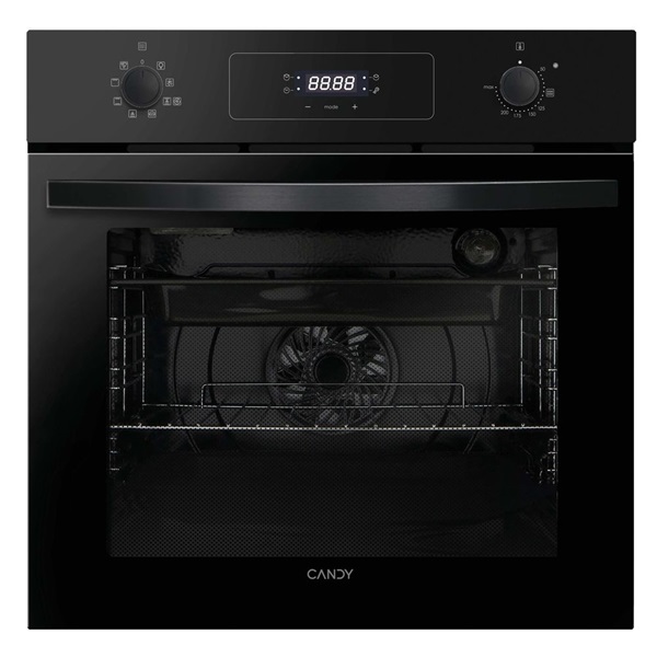 Candy F ACDI Z600 L fekete, beépíthető, sütőtér: 70liter, grill, légkeverés, sütő