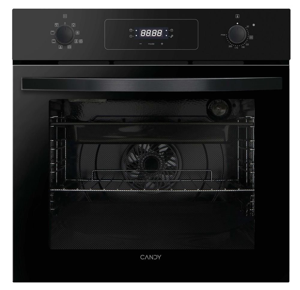Candy F ACDI Z600 L fekete, beépíthető, sütőtér: 70liter, grill, légkeverés, sütő