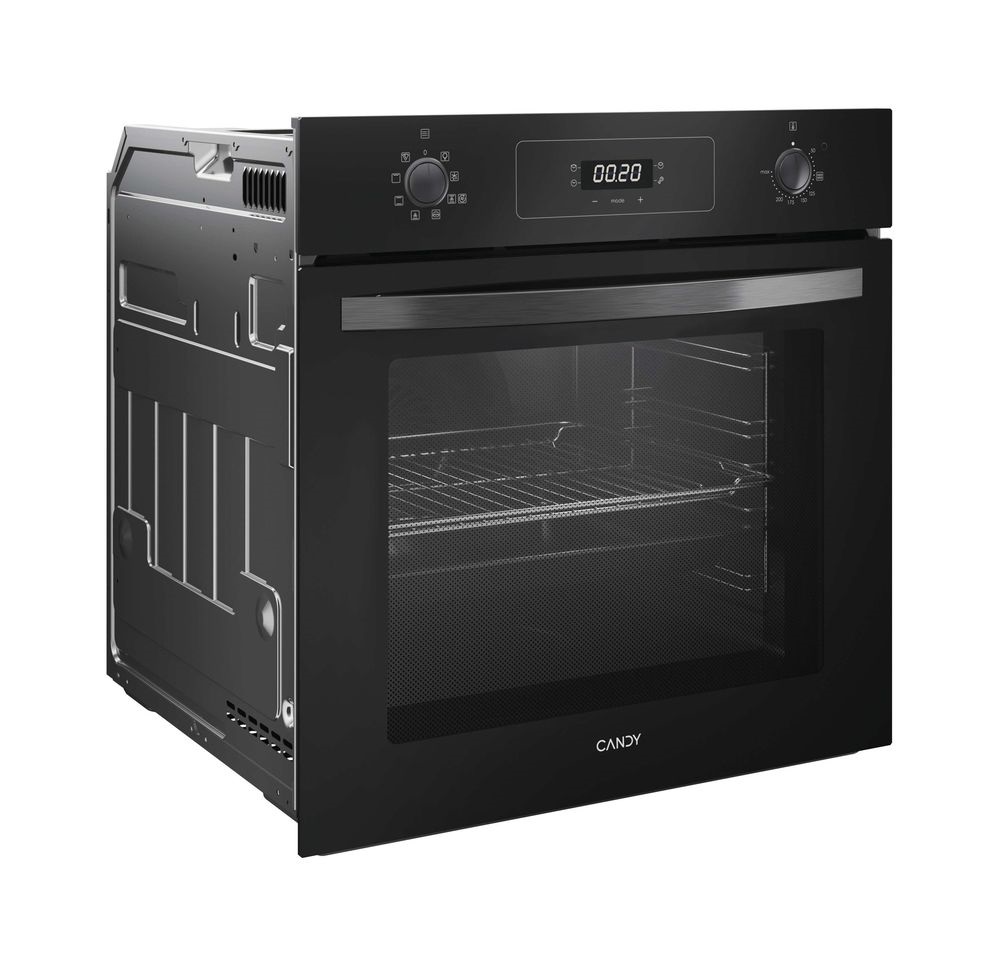 Candy F ACDI Z600 L fekete, beépíthető, sütőtér: 70liter, grill, légkeverés, sütő