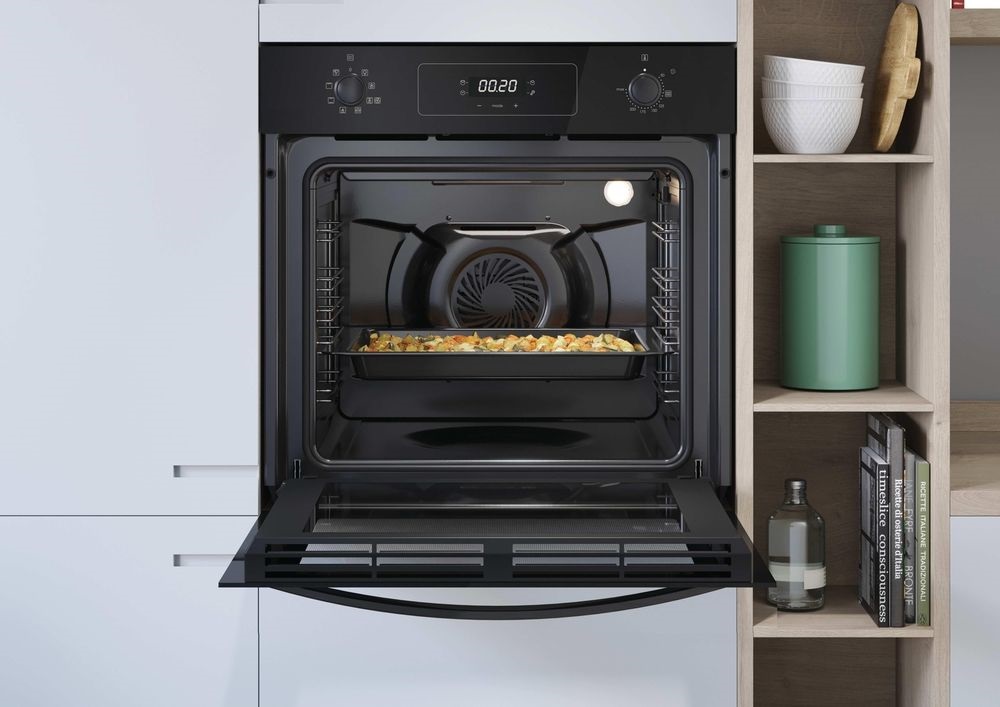 Candy F ACDI Z600 L fekete, beépíthető, sütőtér: 70liter, grill, légkeverés, sütő