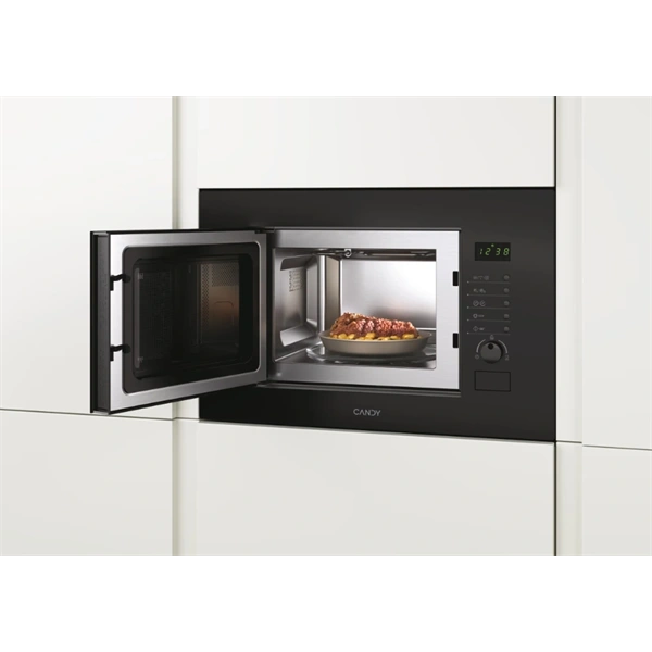 Candy MIC20GDFN 800W 20L fekete beépíthető mikrohullámú sütő