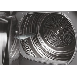 Candy RP4 H7A2TRER-S antracit, 7kg, hőszivattyús, keskeny, szárítógép (Újszerű)