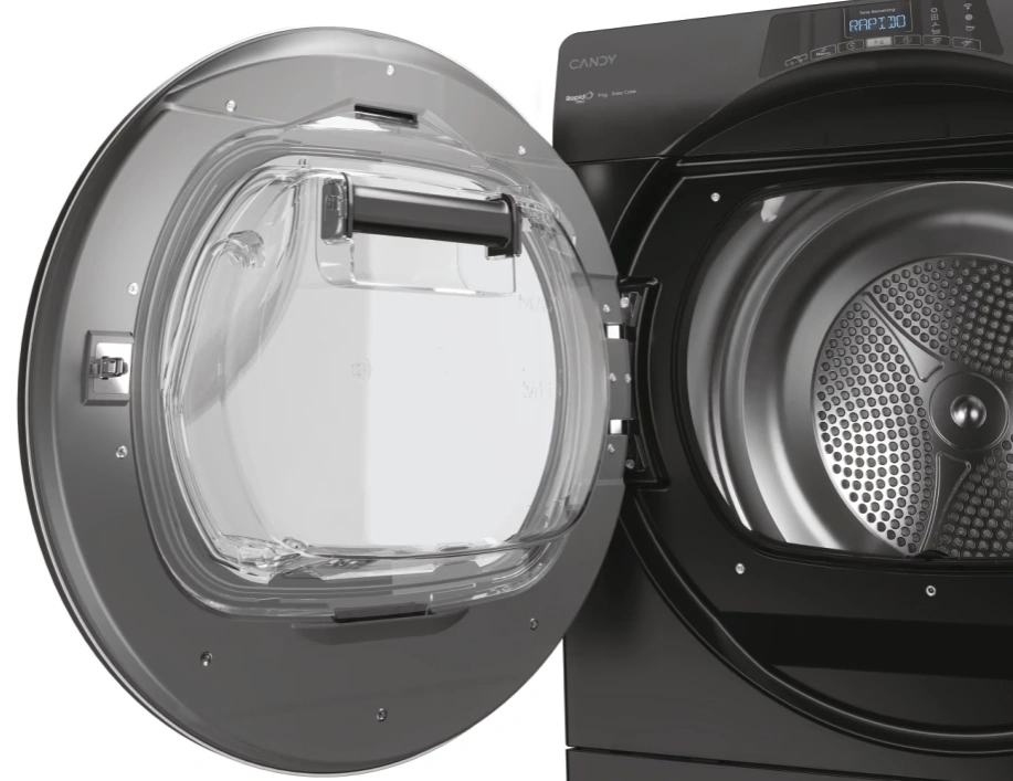 Candy RPEH9A2TBCEBX-S fekete, 9 kg, hőszivattyús, szárítógép