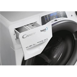 Candy RPW 4856BWR8-S 8 kg elöltöltős mosó-szárítógép