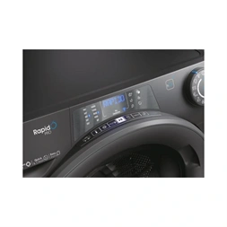 Candy RP 696BWMRR/1-S antracit, elöltöltős, max.1600ford., 9 kg, mosógép (Használt - B)