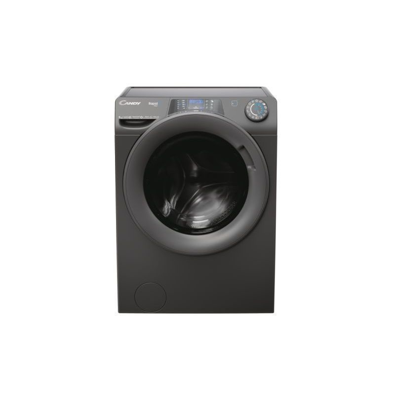 Candy RP 696BWMRR/1-S antracit, elöltöltős, max.1600ford., 9 kg, mosógép