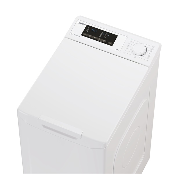 Candy TCA283D2-S 8 kg felültöltős mosógép