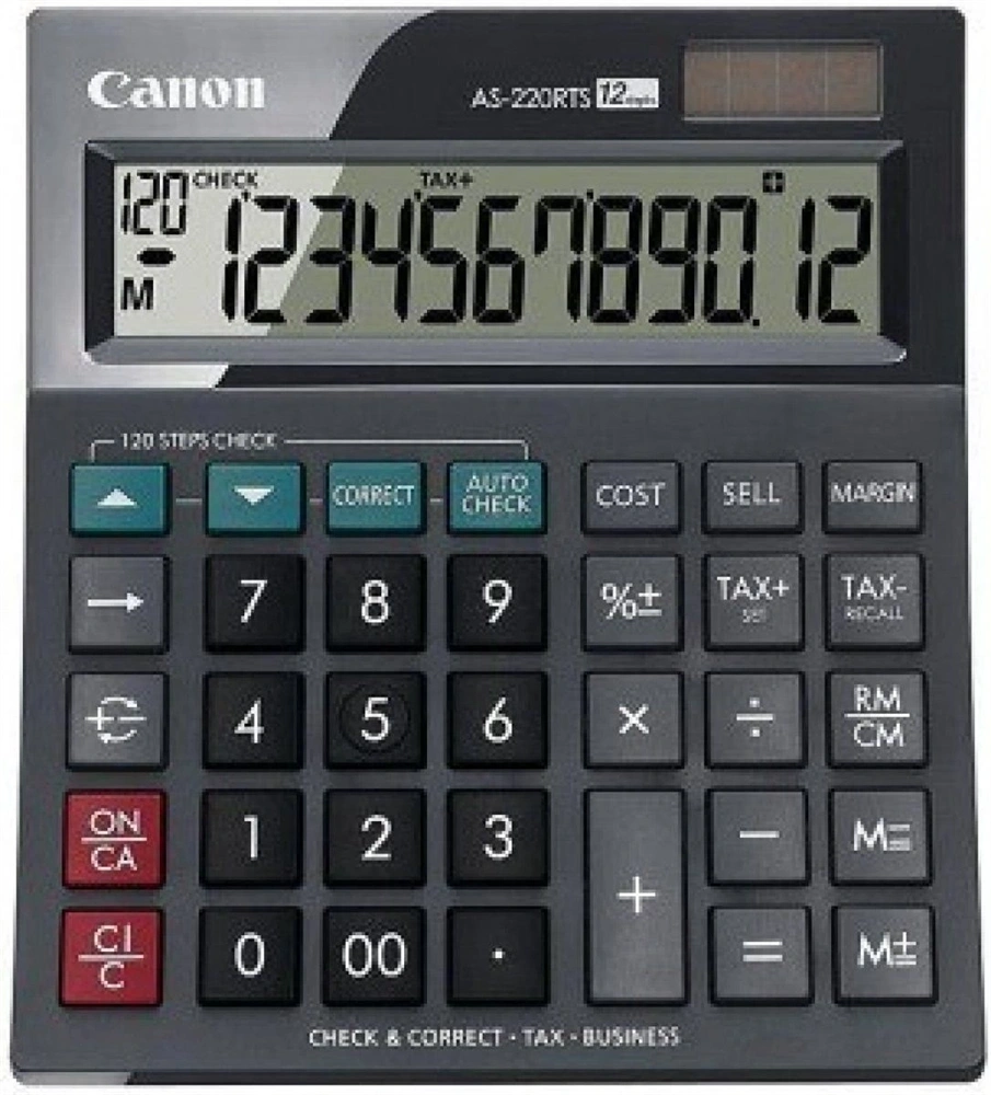 Canon AS-220RTS asztali számológép