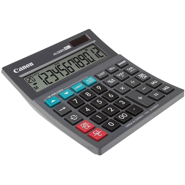 Canon AS-220RTS asztali számológép