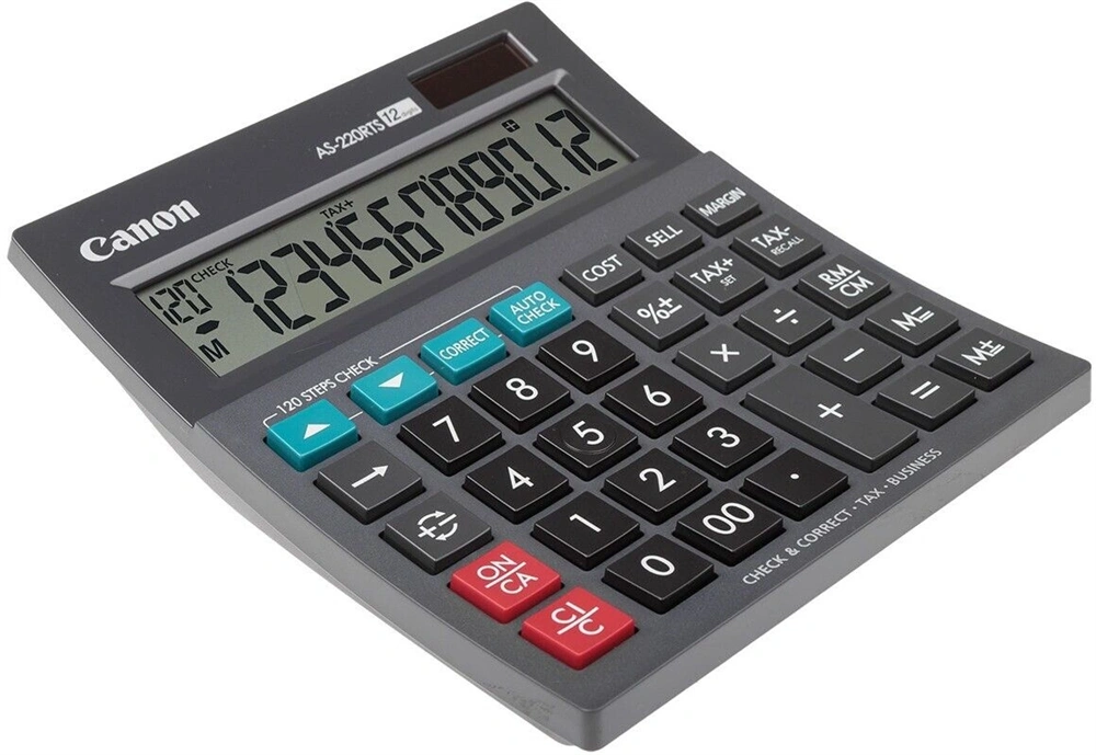 Canon AS-220RTS asztali számológép