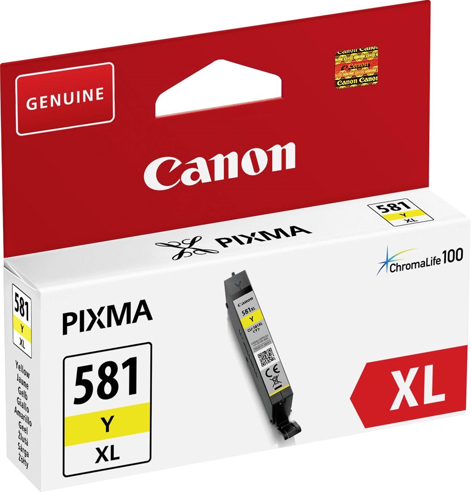 Canon CLI-581 sárga XL tintapatron