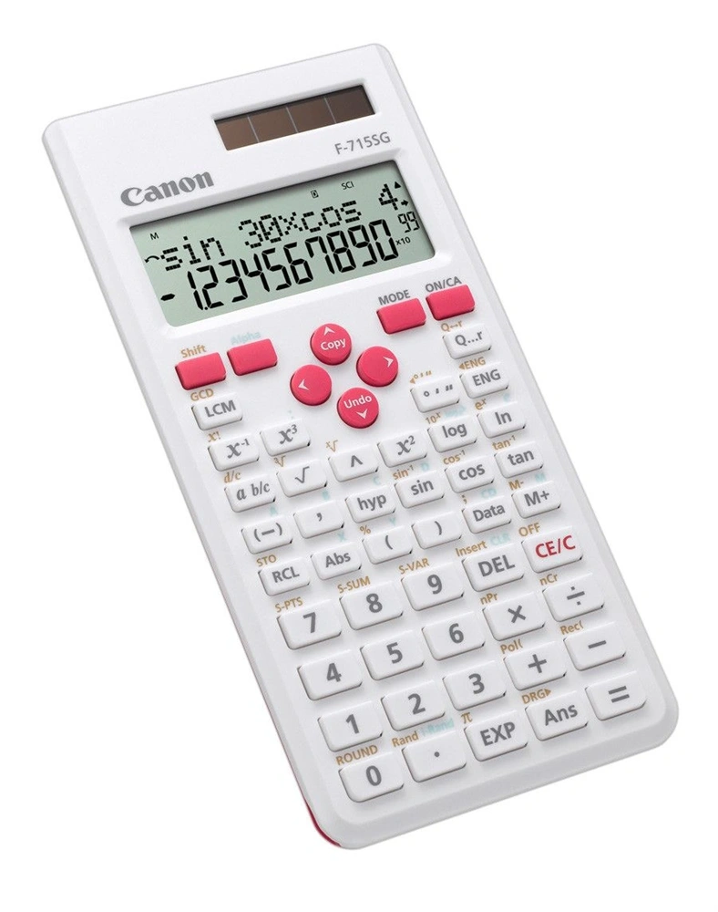 Canon F-715SG fehér-magenta tudományos számológép