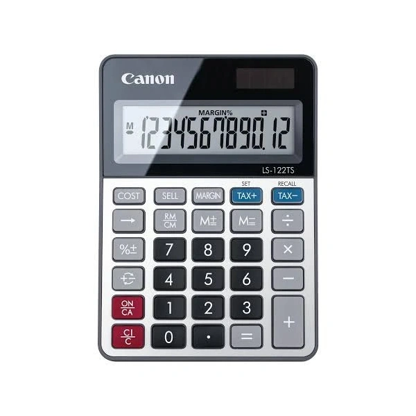 Canon LS-122TS solar kereskedelmi számológép