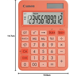 Canon LS-125KB narancssárga számológép