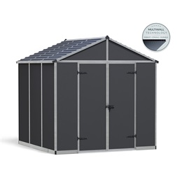 Canopia Rubicon 8x 8 antracit - Heavy duty kerti tároló