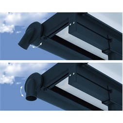 Canopia Sierra 3000 antracit 3 x 3 - pergola