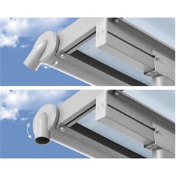 Canopia Sierra 3000 fehér 3 x 3 - pergola
