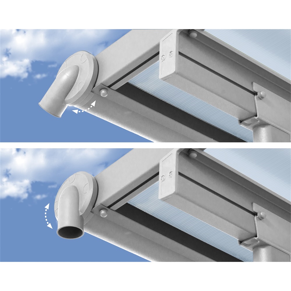 Canopia Sierra 3000 fehér 3 x 3 - pergola