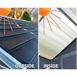 Canopia Skylight 6x8 barna - kerti tároló