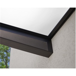 Canopia Sophia 2150 opal white - modern bejárati előtető
