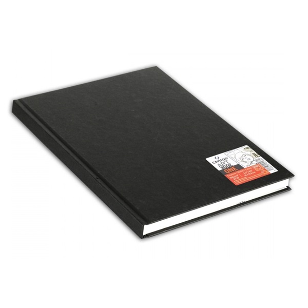 Canson One 21,6x27,9 cm, álló, 100 g/m2, ragasztott fehér rajzpapírfüzet