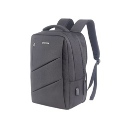 Canyon BPE-5 15,6" notebook poliészter hátizsák szürke