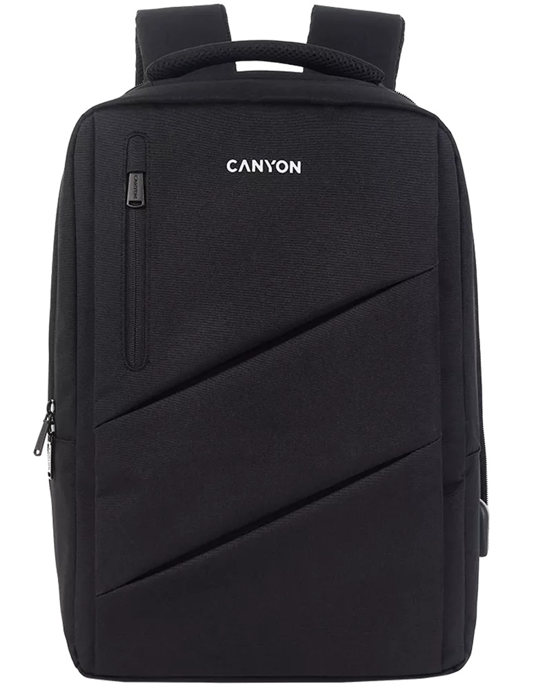 Canyon BPE-5 15,6" notebook poliészter hátizsák fekete