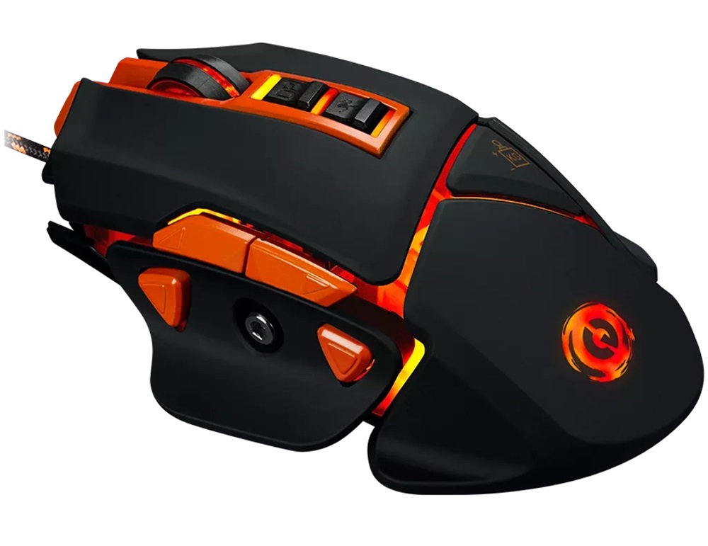 Canyon Hazard GM-6 USB optikai gaming egér fekete-narancssárga