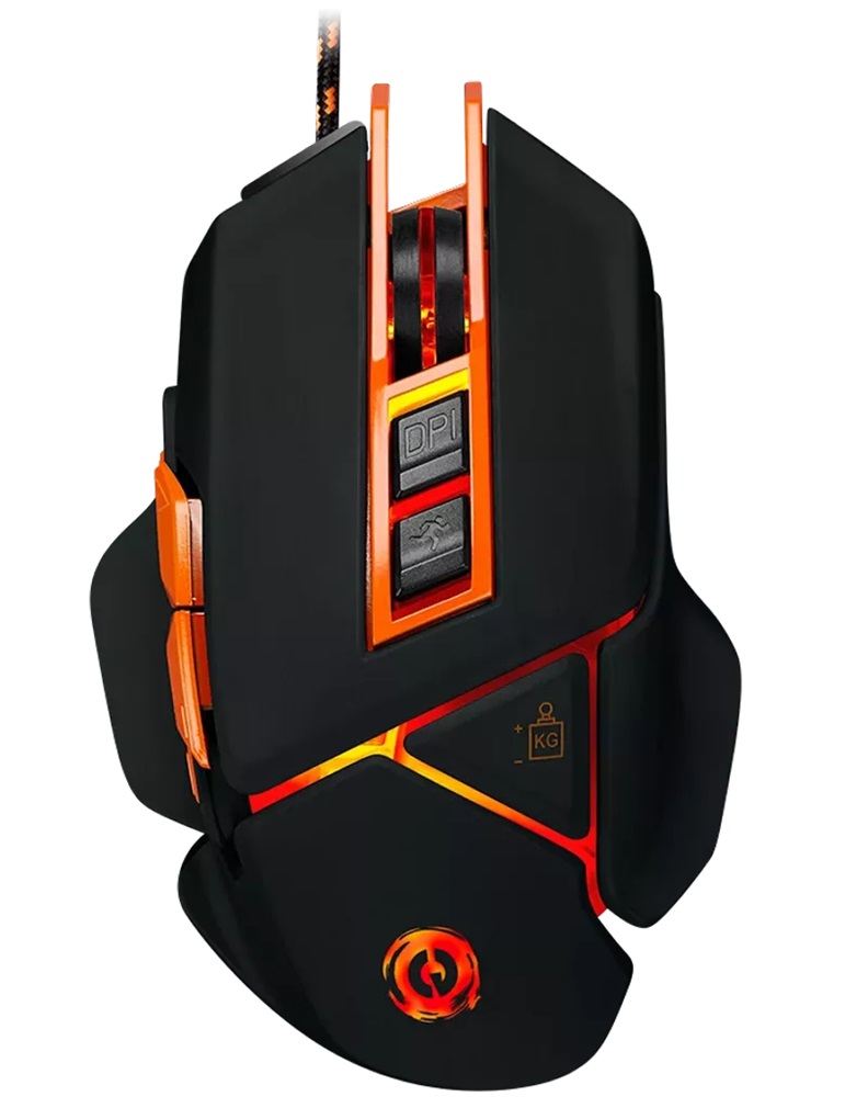 Canyon Hazard GM-6 USB optikai gaming egér fekete-narancssárga