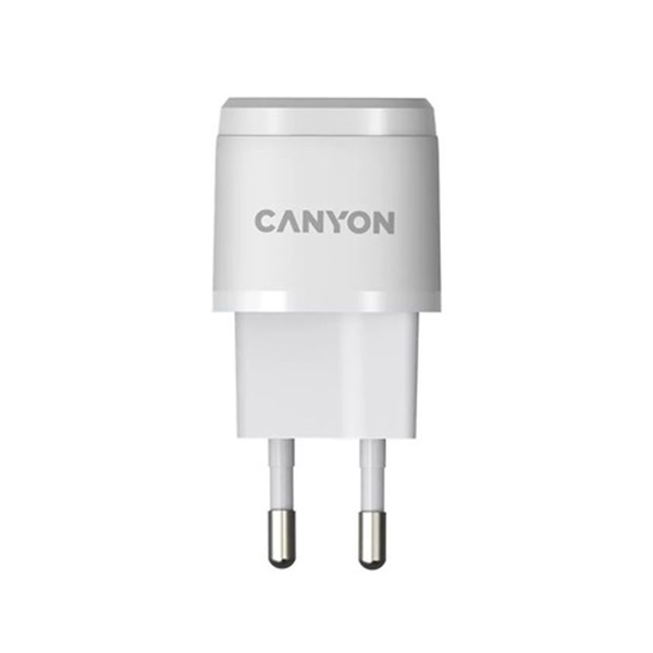 Canyon CNE-CHA36W01 36W univerzális hálózati töltő adapter fehér (QC3.0)