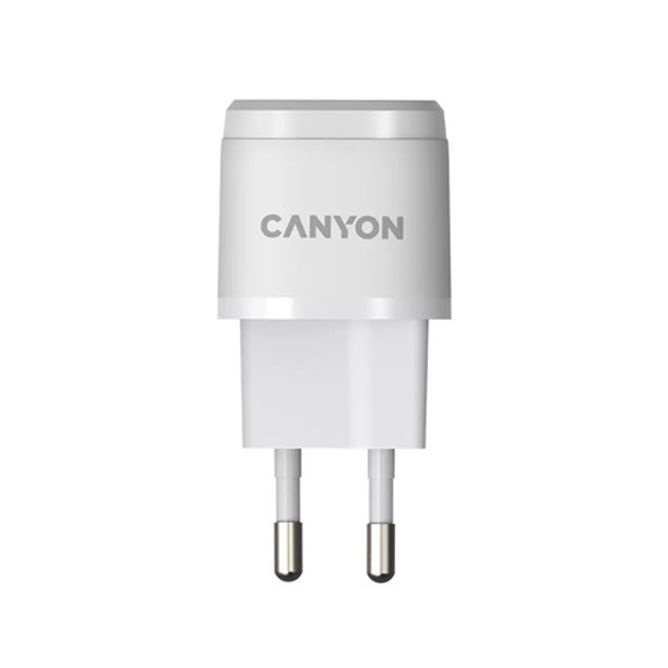 Canyon CNE-CHA36W01 36W univerzális hálózati töltő adapter fehér (QC3.0)