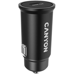 Canyon C-20 20W univerzális autós töltő adapter fekete
