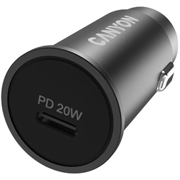 Canyon C-20 20W univerzális autós töltő adapter fekete