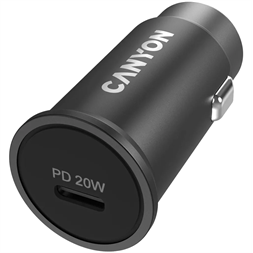 Canyon C-20 20W univerzális autós töltő adapter fekete