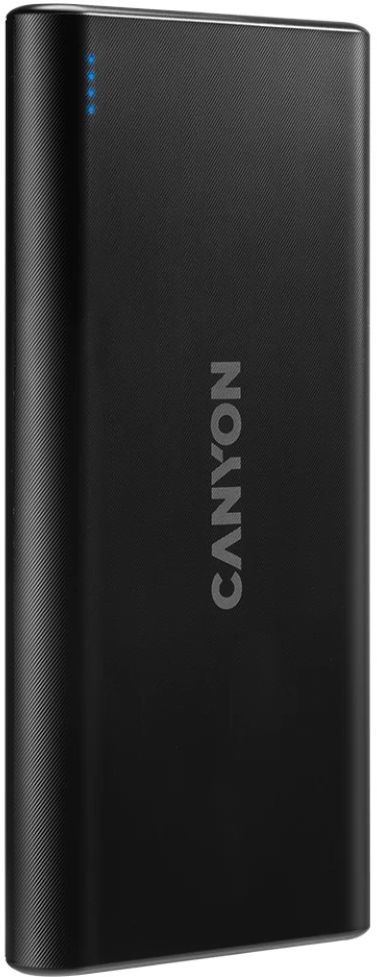 Canyon PB-108 10000mAh LiPo (Lightning bemenet) fekete power bank