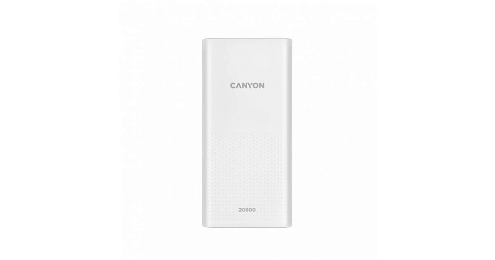 Canyon PB-2001 20000mAh LiPo powerbank fehér
