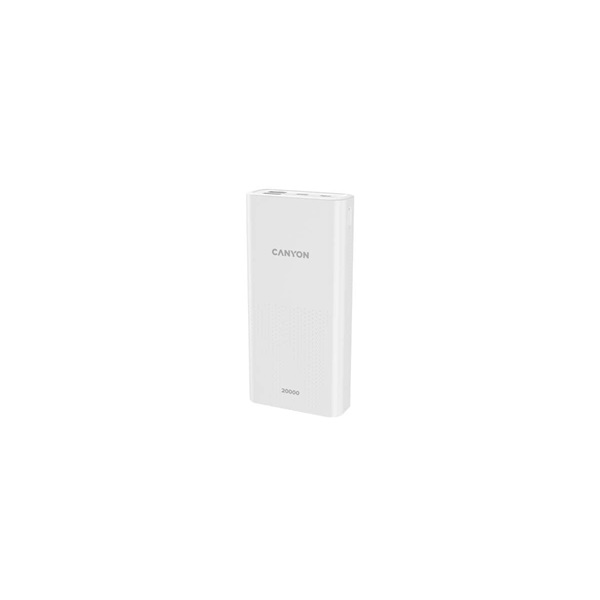 Canyon PB-2001 20000mAh LiPo powerbank fehér