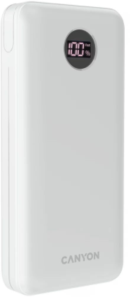Canyon PB-2002 20000mAh LiPo fehér power bank