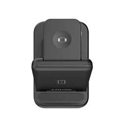 Canyon WS-304 3-in-1 15W univerzális vezeték nélküli töltő adapter fekete (Qi)