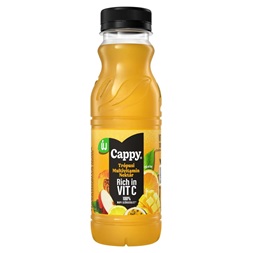 Cappy Tropical Multivitamin VITC 0,33l PET palackos DRS egyutas visszaváltási díjas gyümölcslé