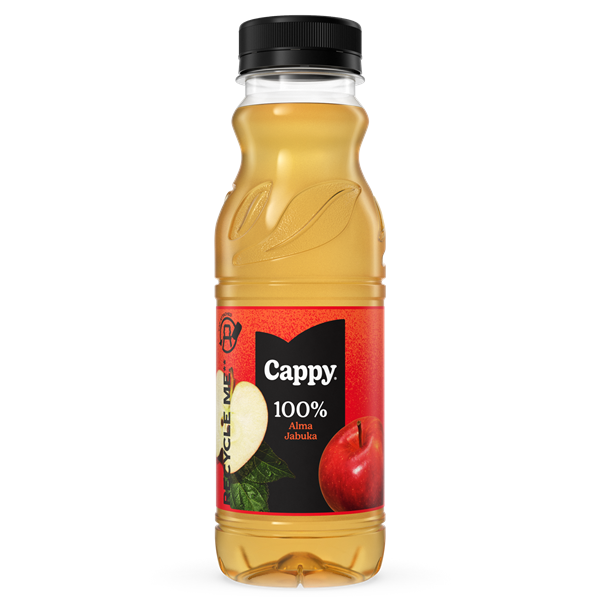 Cappy alma 0,33l DRS PET egyutas visszaváltási díjas palackos gyümölcslé