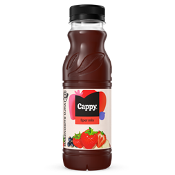 Cappy eper 0,33l DRS egyutas visszaváltási díjas PET palackos gyümölcslé